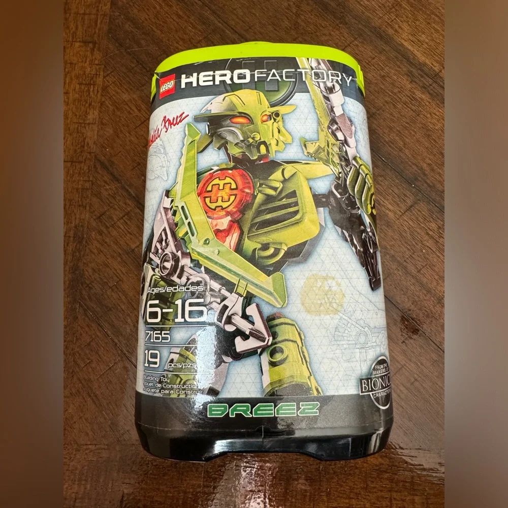 Lego Hero Factory‎ 7165 Breez with Instructions and Canister
